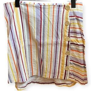 Lush Striped Skirt